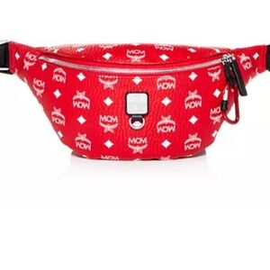 MCM Fursten Visetos Belt Bag Fanny